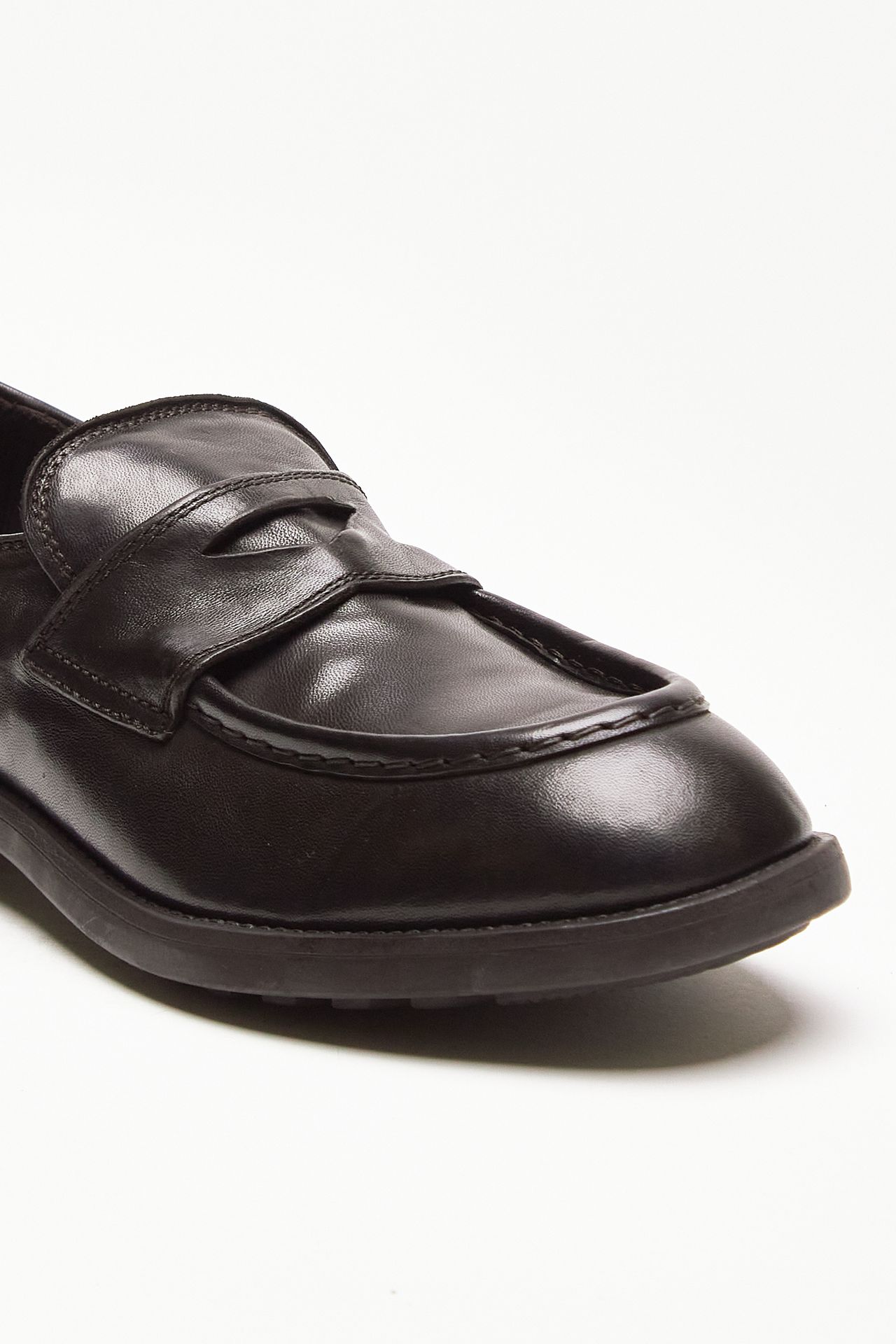 mocassini diary/001 in pelle ebano uomo Officine creative - 6