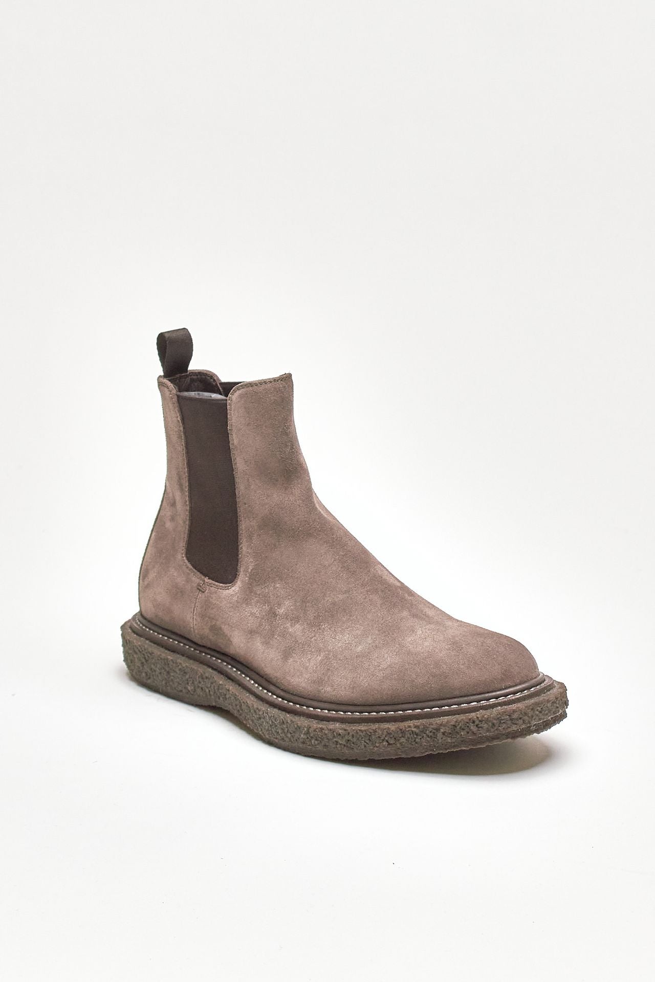 stivaletti bullett/002 in pelle scamosciata cammello uomo Officine creative - 2