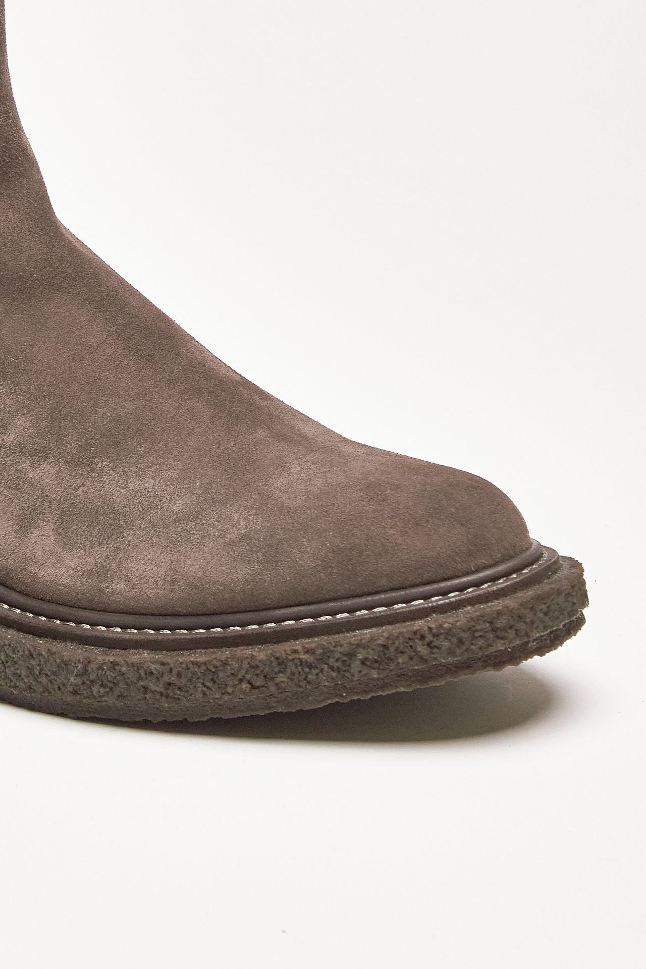 stivaletti bullett/002 in pelle scamosciata cammello uomo Officine creative - 5