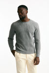 Maglia in lana e cashmere grigio uomo Mauro ottaviani - 1