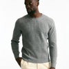 Maglia in lana e cashmere grigio uomo Mauro ottaviani - 6