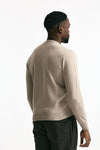 Maglia in lana e cashmere beige uomo Mauro ottaviani - 2