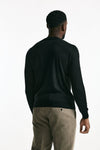 Maglia in cashmere e seta nero uomo Mauro ottaviani - 3