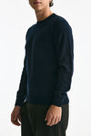 Maglia in lana e cashmere blu uomo Mauro ottaviani - 4