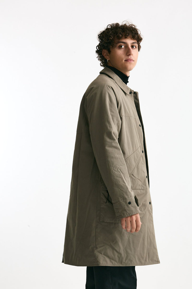 Soprabito monopetto beige uomo Paltò - 2