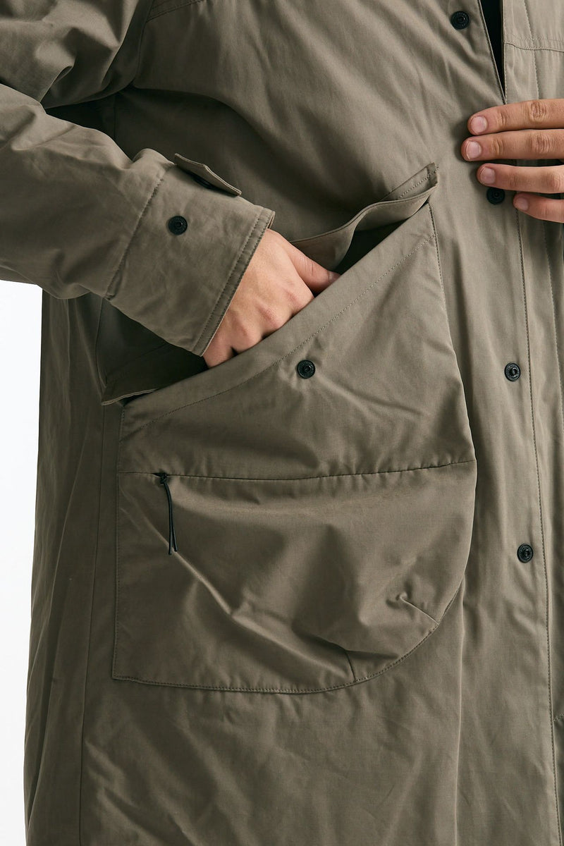 Soprabito monopetto beige uomo Paltò - 6