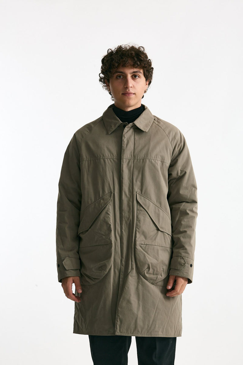 Soprabito monopetto beige uomo Paltò - 7