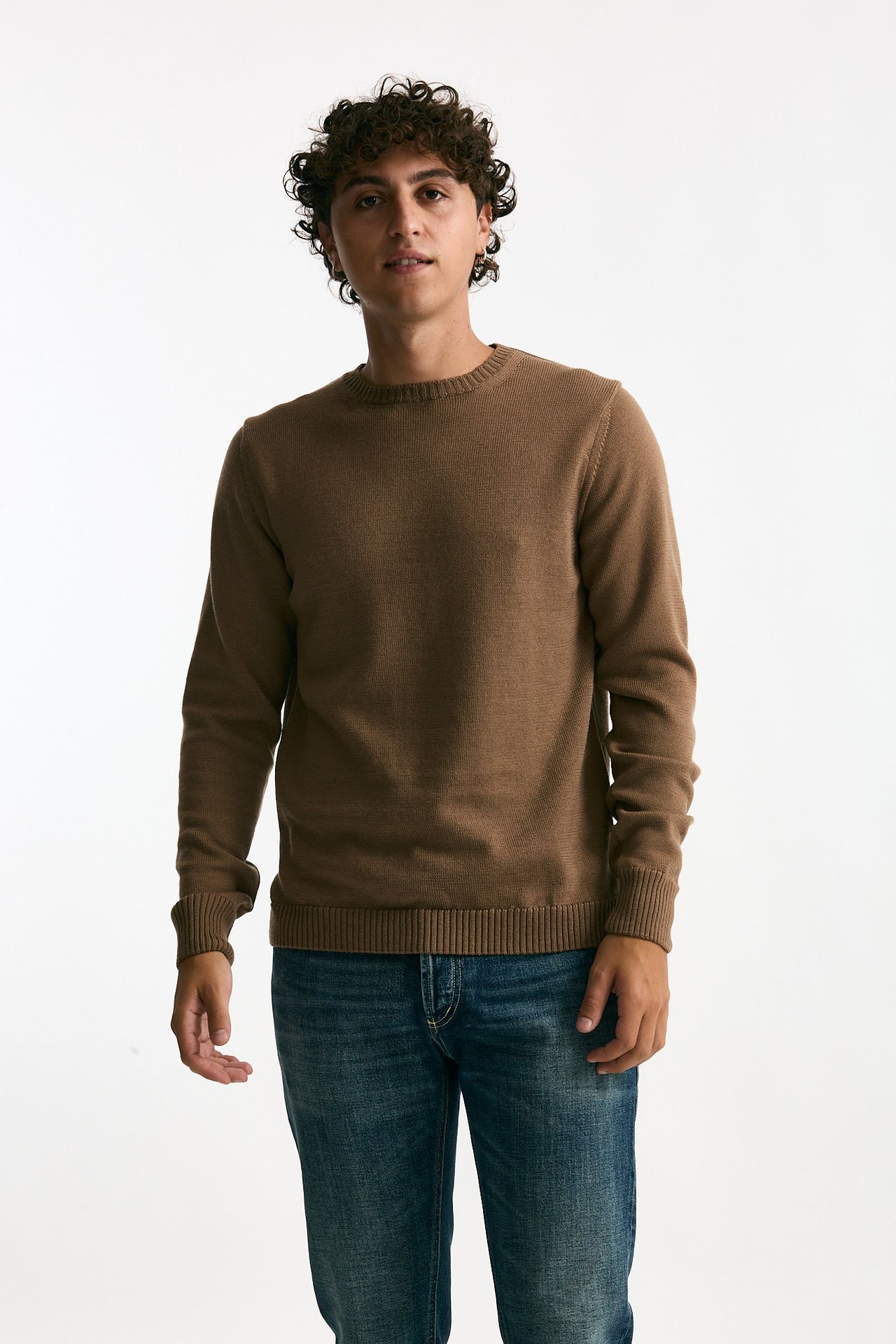 Maglia in lana beige uomo ( p - s ) - 1