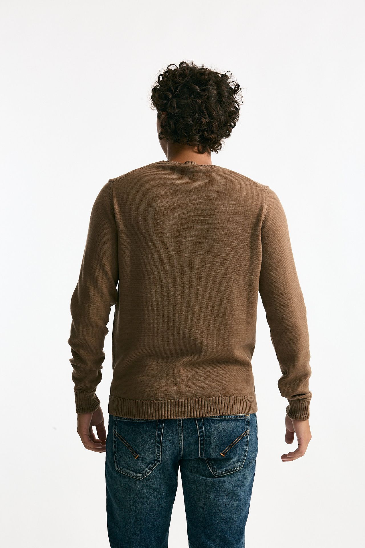 Maglia in lana beige uomo ( p - s ) - 3