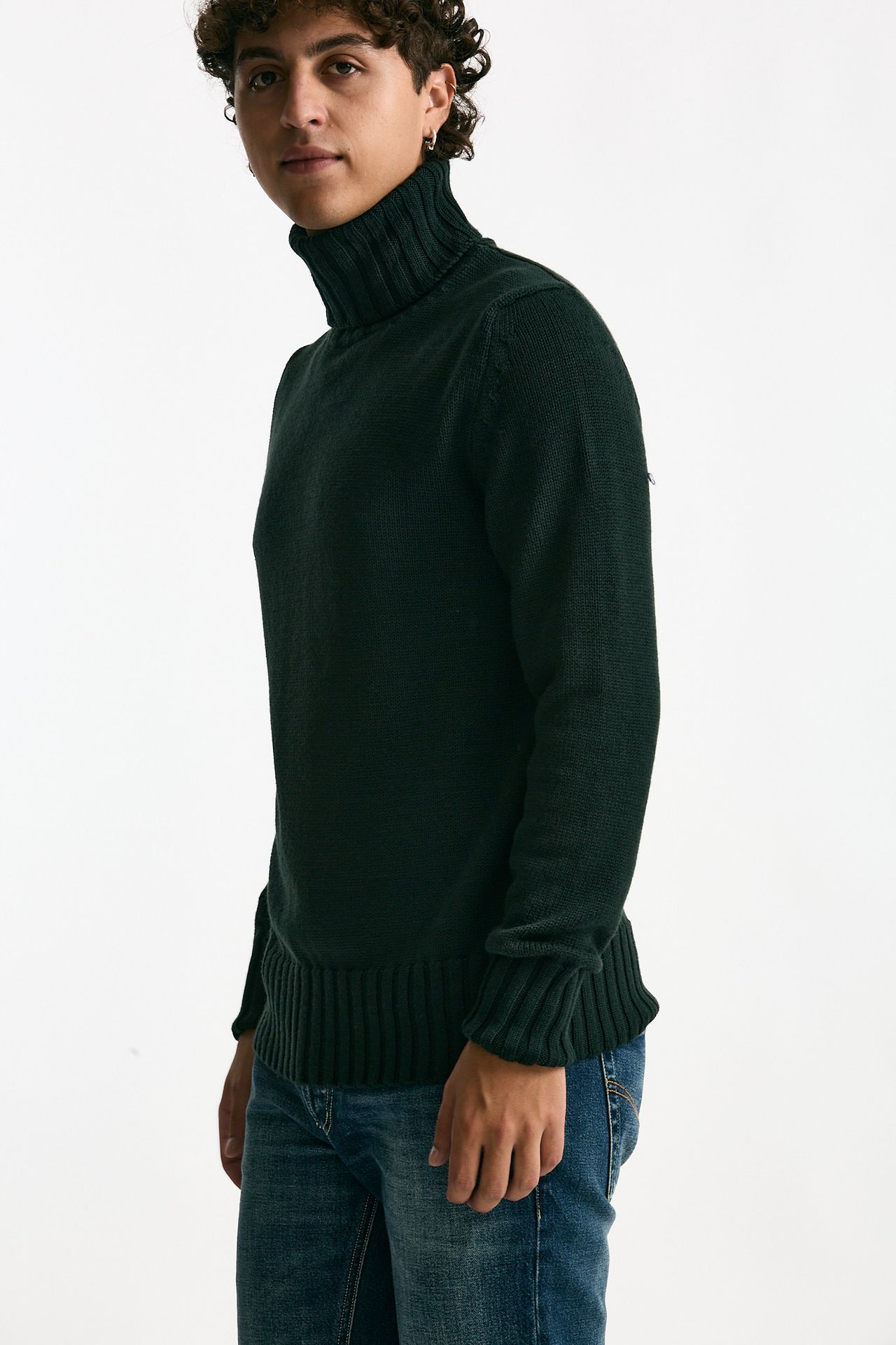 Dolcevita in lana verdone uomo ( p - s ) - 4