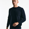 Maglia girocollo in cashmere blu uomo ( p - s ) - 6