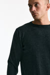 Maglia girocollo in cashmere grigio uomo ( p - s ) - 5