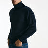 Dolcevita in cashmere blu uomo ( p - s ) - 6