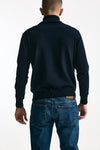 Dolcevita in cashmere blu uomo ( p - s ) - 3