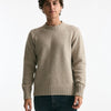 Maglia in cashmere moulinè beige/panna uomo ( p - s ) - 7