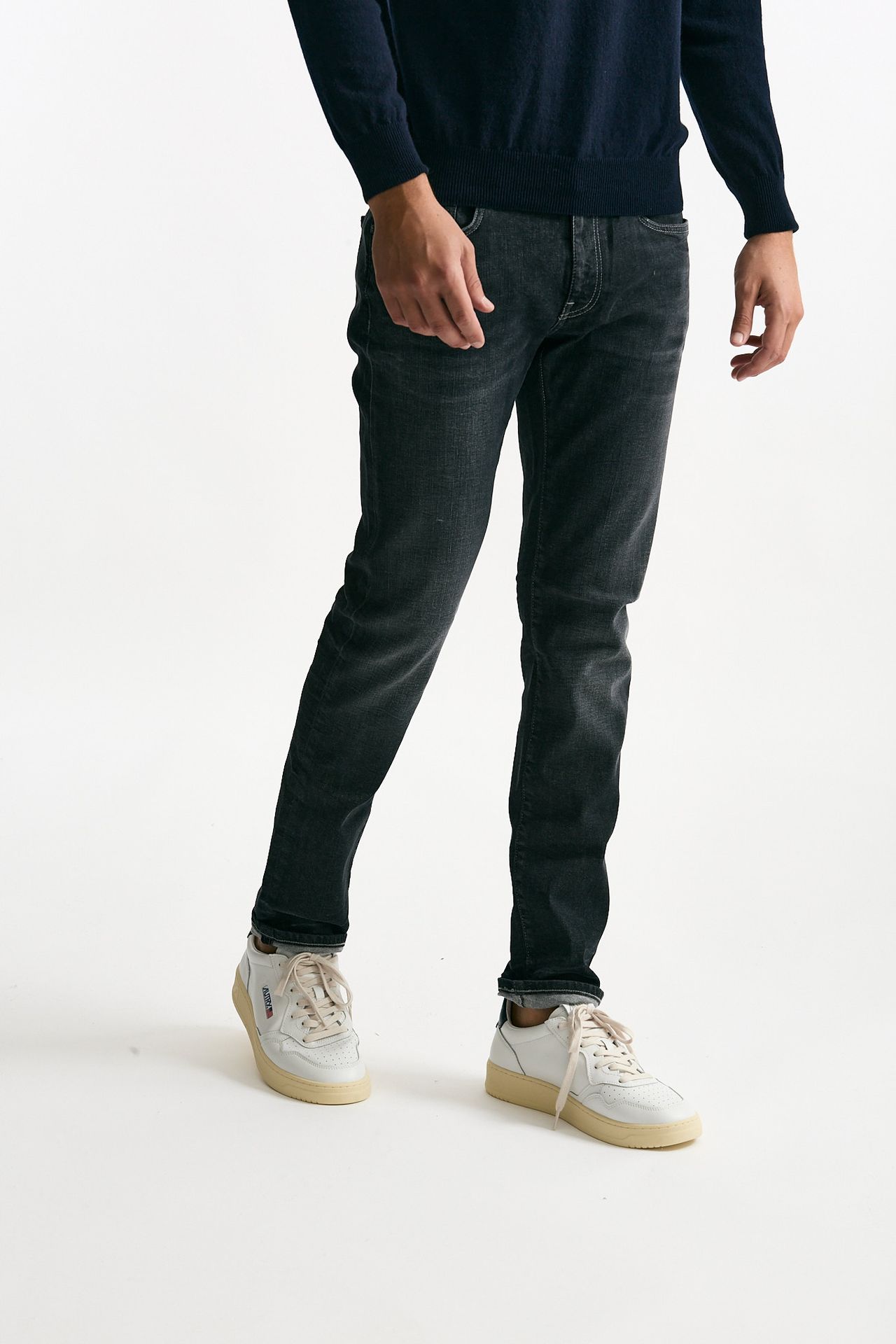 Jeans SWING grigio uomo Pt torino - 4