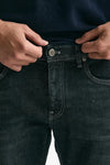 Jeans SWING grigio uomo Pt torino - 5