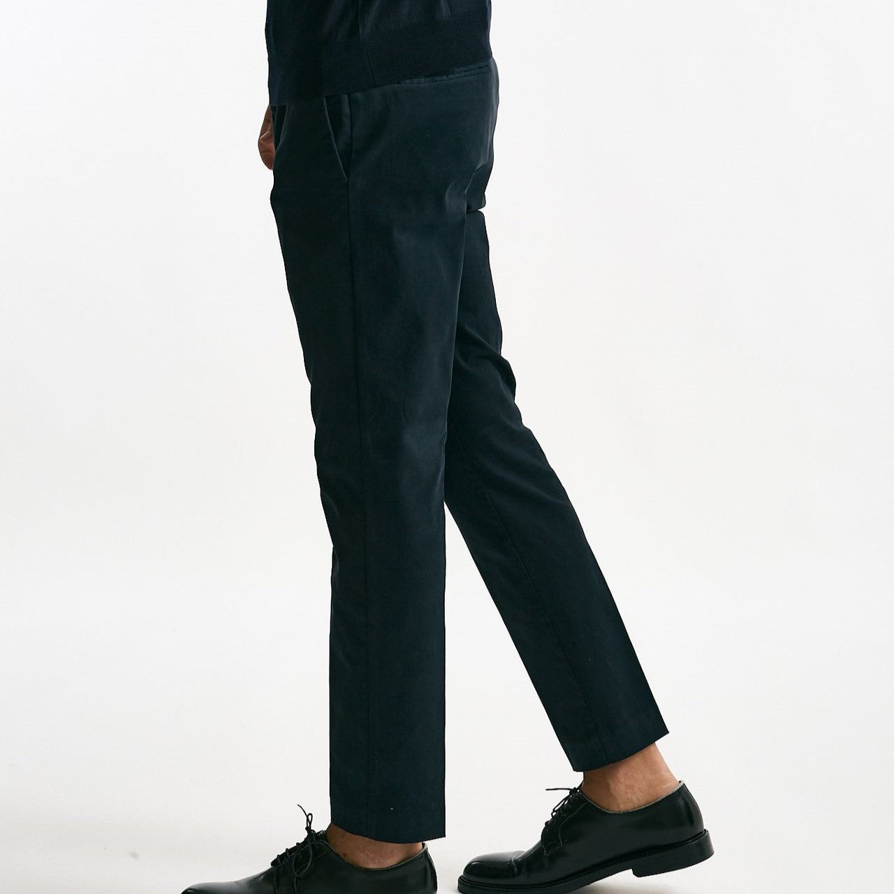 Pantalone EDGE-DIECI in cotone stretch blu uomo Pt torino - 8