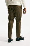 Pantalone EDGE-REBEL in lana cammello uomo Pt torino - 3