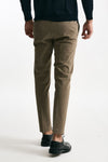 Pantalone EDGE-DIECI in cotone stretch beige uomo Pt torino - 3