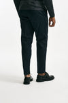 Pantalone EDGE-REBEL in cotone fermo blu uomo Pt torino - 3