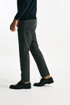 Pantalone EDGE- DIECI in lana stretch grigio uomo Pt torino - 2