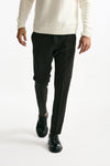 Pantalone EDGE- DIECI in lana stretch marrone uomo Pt torino - 1