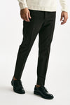 Pantalone EDGE- DIECI in lana stretch marrone uomo Pt torino - 4
