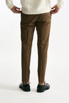 Pantalone EDGE- DIECI in lana stretch cammello uomo Pt torino - 3