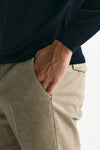 Pantalone MASTER FIT in cotone stretch  beige uomo Pt torino - 6
