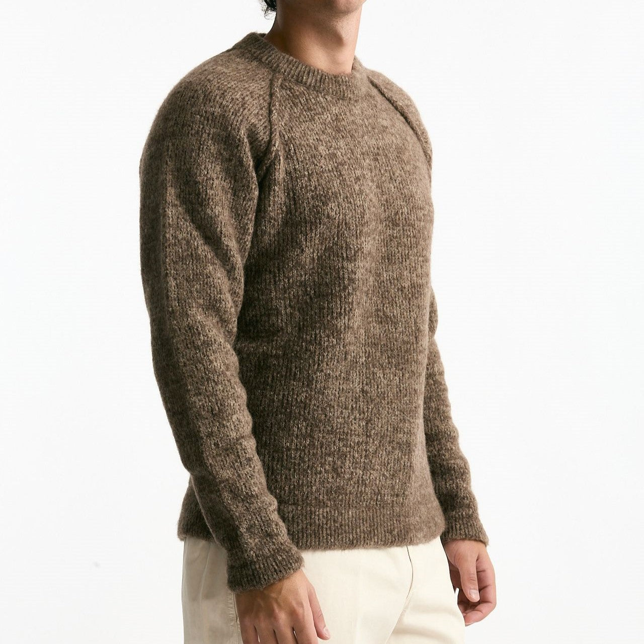 Maglia in misto lana moulinè uomo Rakki - 7