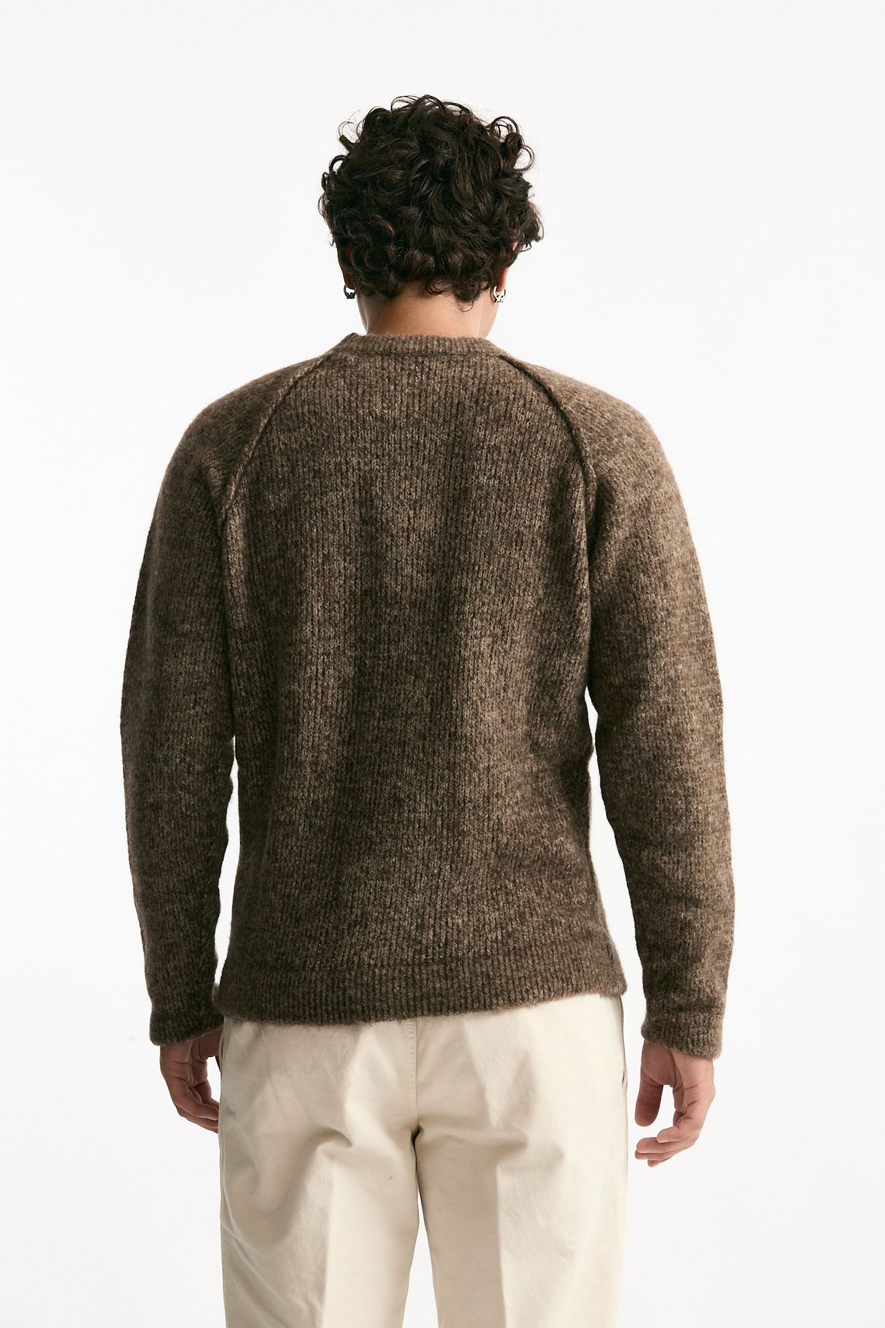 Maglia in misto lana moulinè uomo Rakki - 3