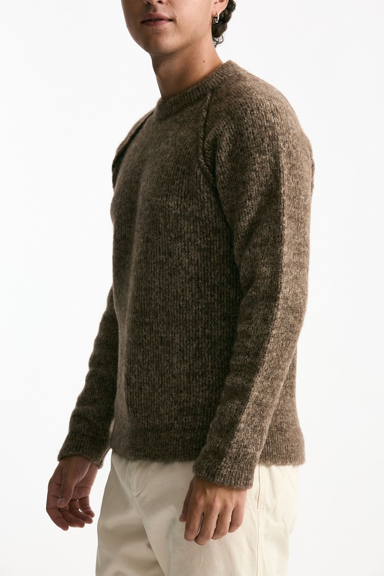 Maglia in misto lana moulinè uomo Rakki - 4