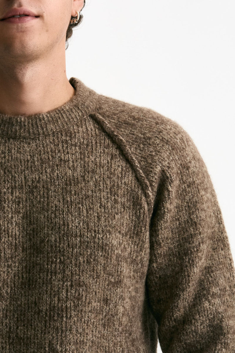 Maglia in misto lana moulinè uomo Rakki - 5