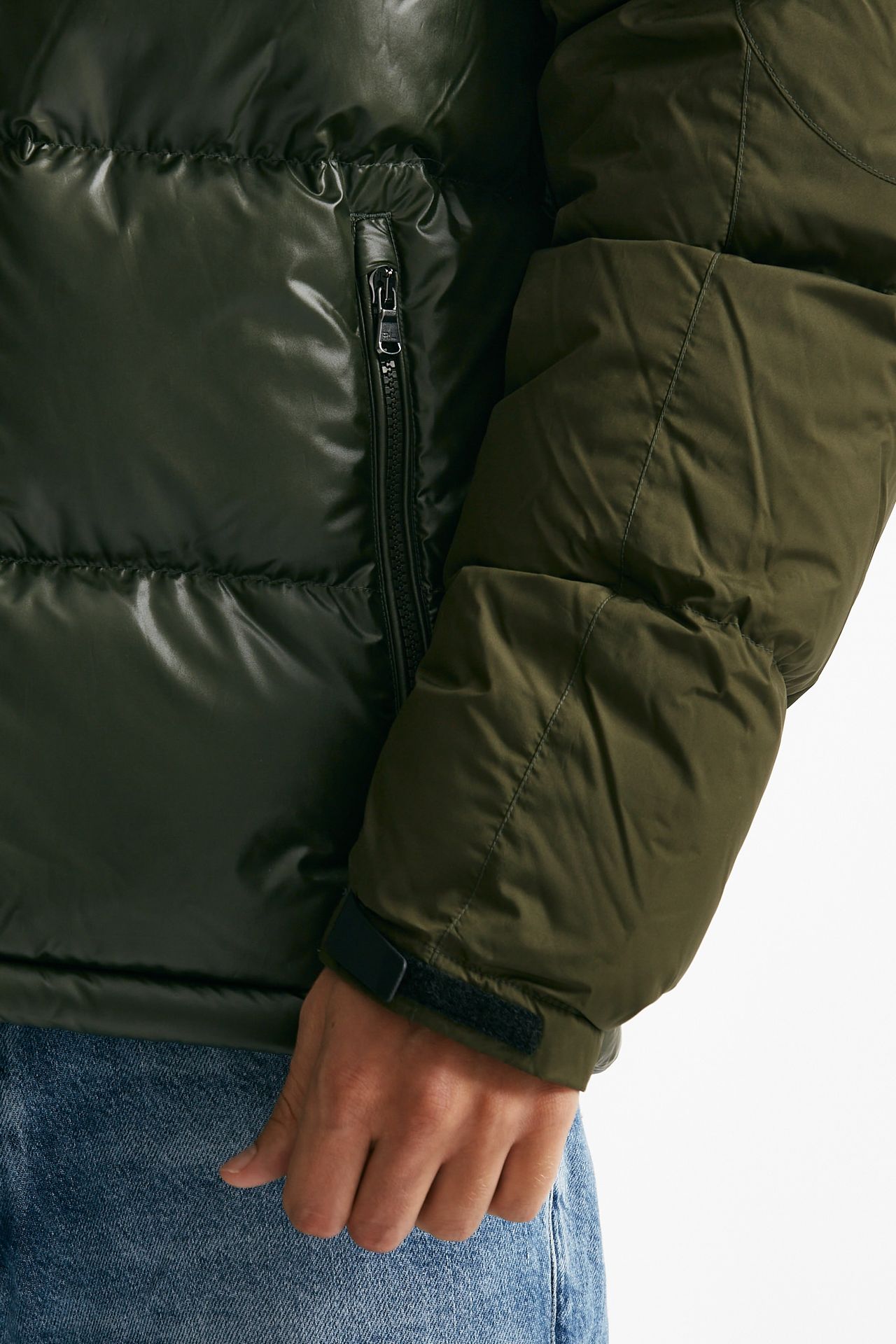 piumino in nylon verde militare uomo Polo ralph lauren - 9