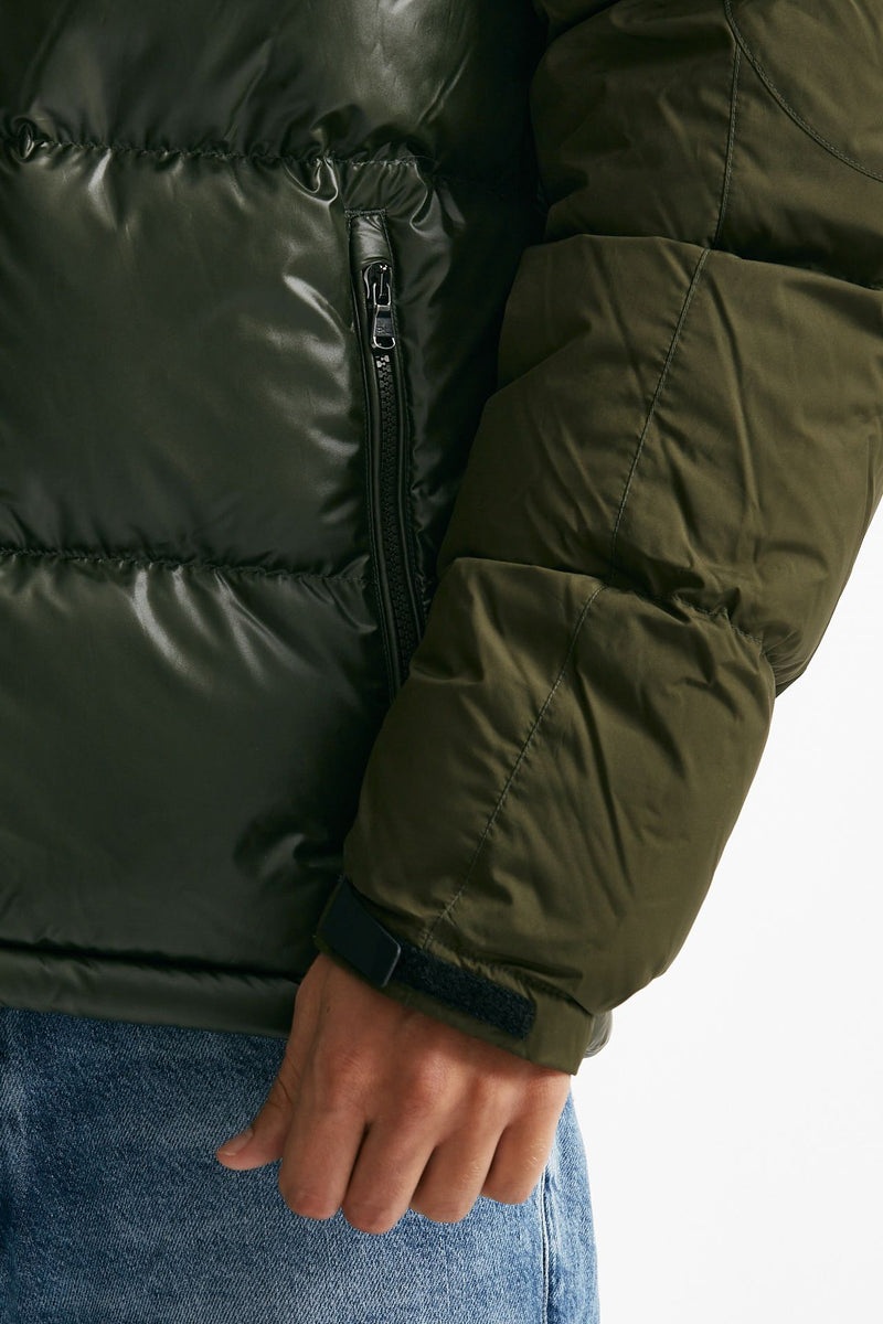 piumino in nylon verde militare uomo Polo ralph lauren - 9