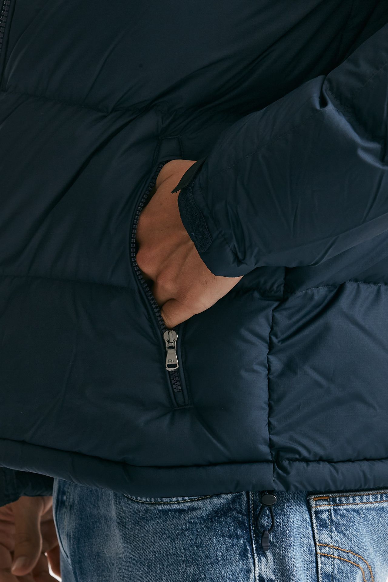 piumino in nylon blu uomo Polo ralph lauren - 8