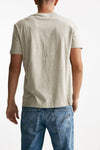 t-shirt custom slim-fit in cotone grigio uomo Polo ralph lauren - 3