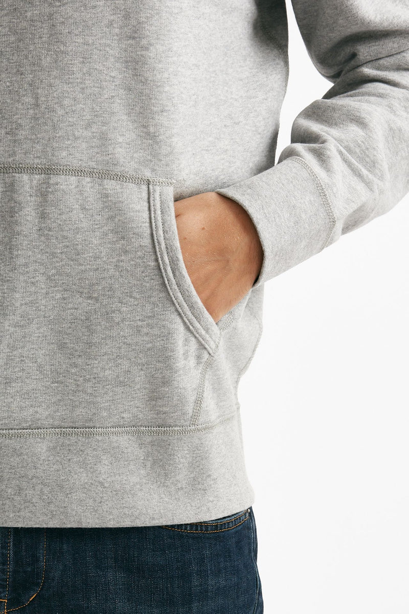 felpa con cappuccio in cotone grigio uomo Polo ralph lauren - 6