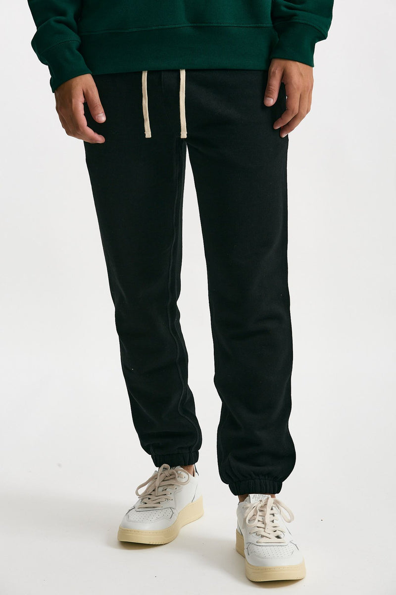 Pantalone tuta in cotone e poliestere nero uomo Polo ralph lauren - 1