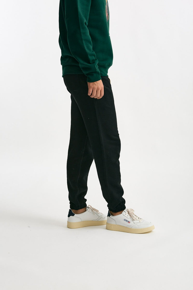 Pantalone tuta in cotone e poliestere nero uomo Polo ralph lauren - 2