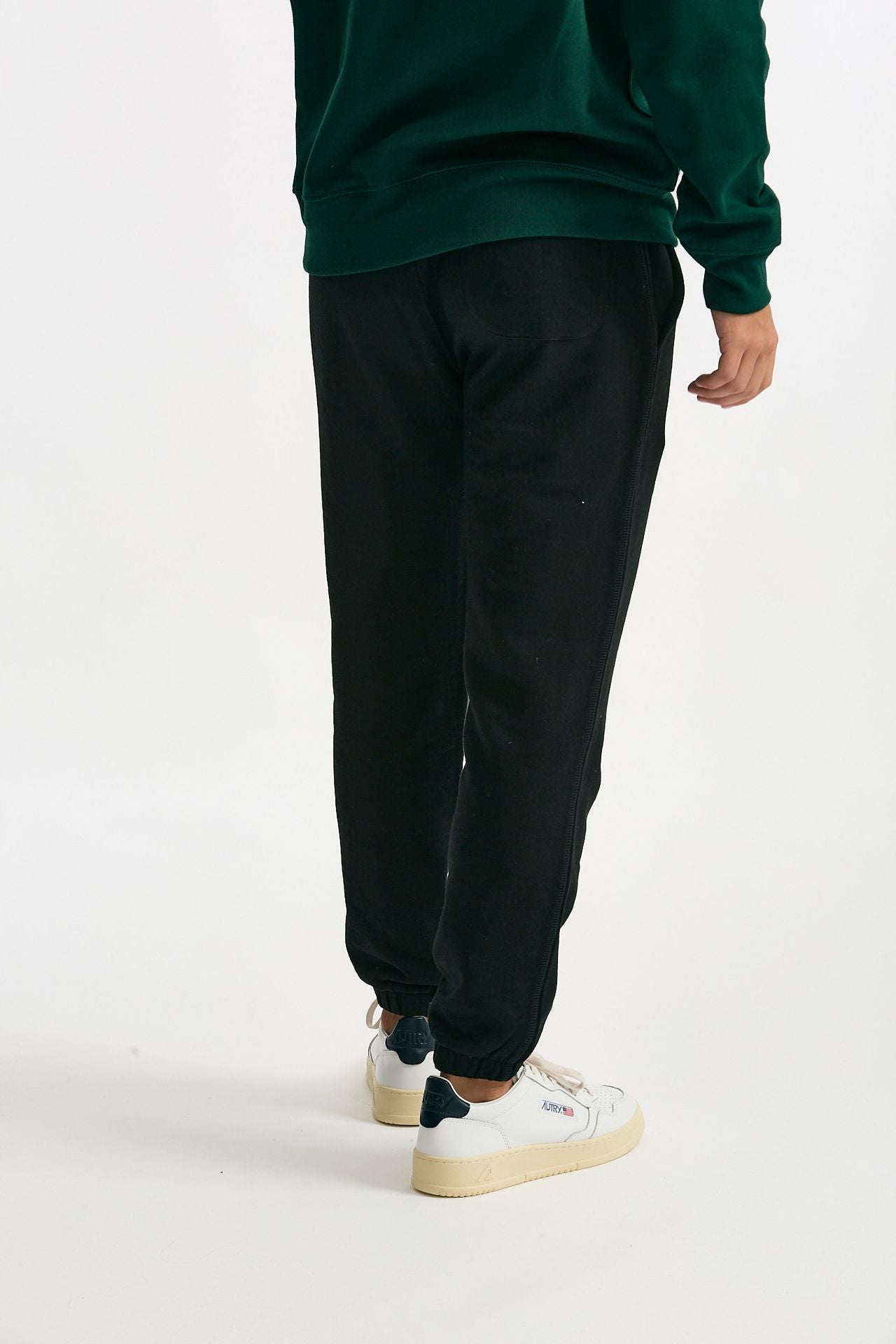 Pantalone tuta in cotone e poliestere nero uomo Polo ralph lauren - 3