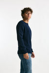 Maglia girocollo in cotone blu uomo Polo ralph lauren - 3