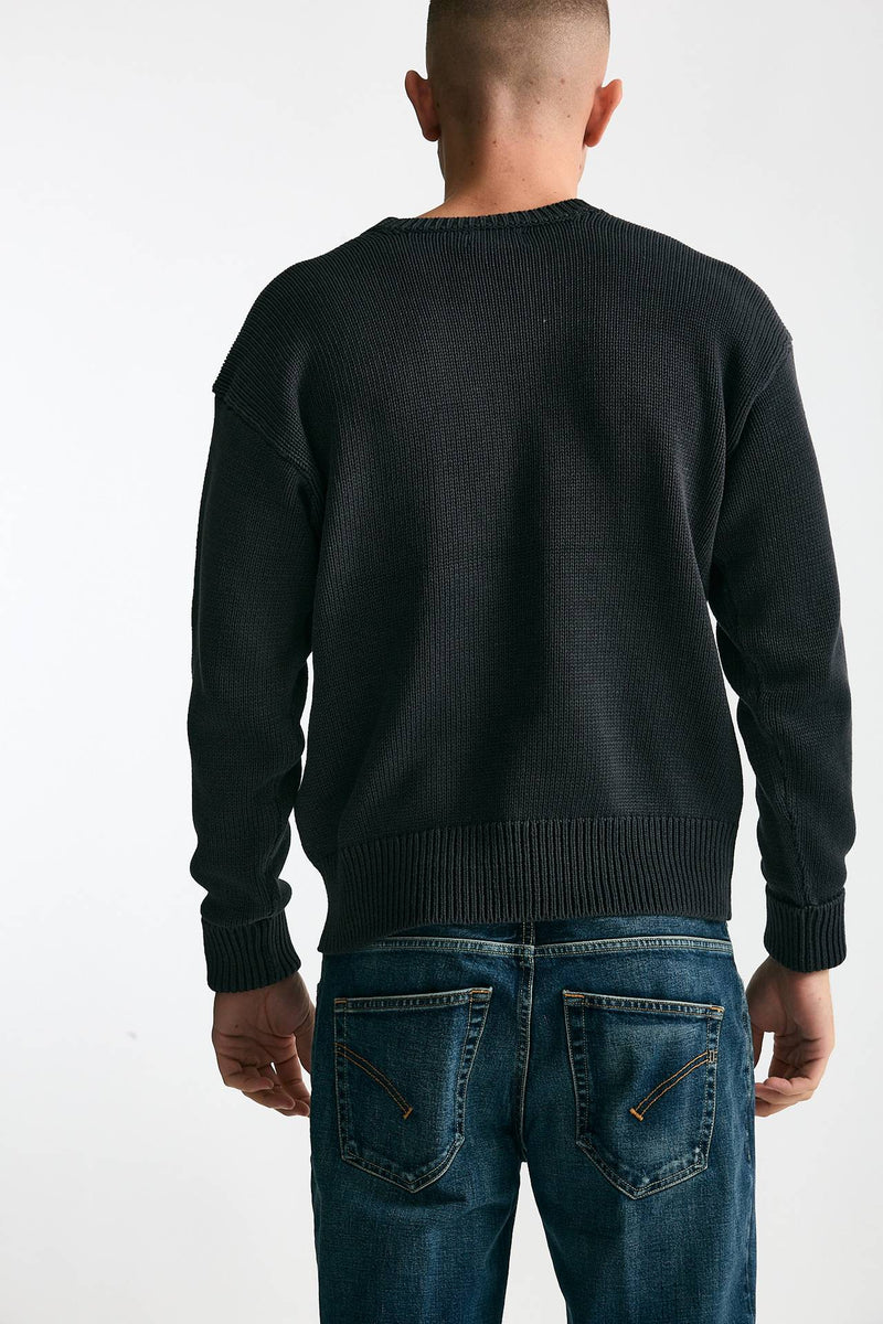 Maglia in cotone lavato grigio uomo Polo ralph lauren - 3