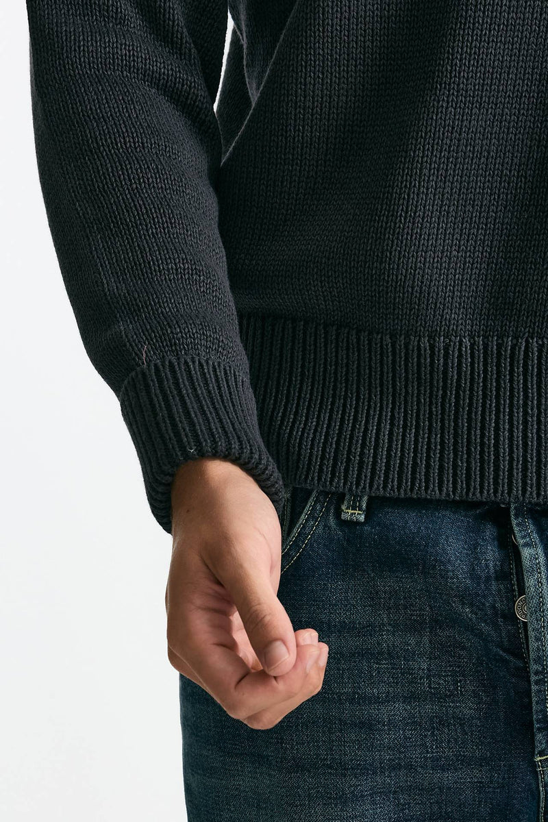 Maglia in cotone lavato grigio uomo Polo ralph lauren - 6