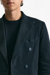 Giacca doppiopetto blu uomo Santaniello - 7
