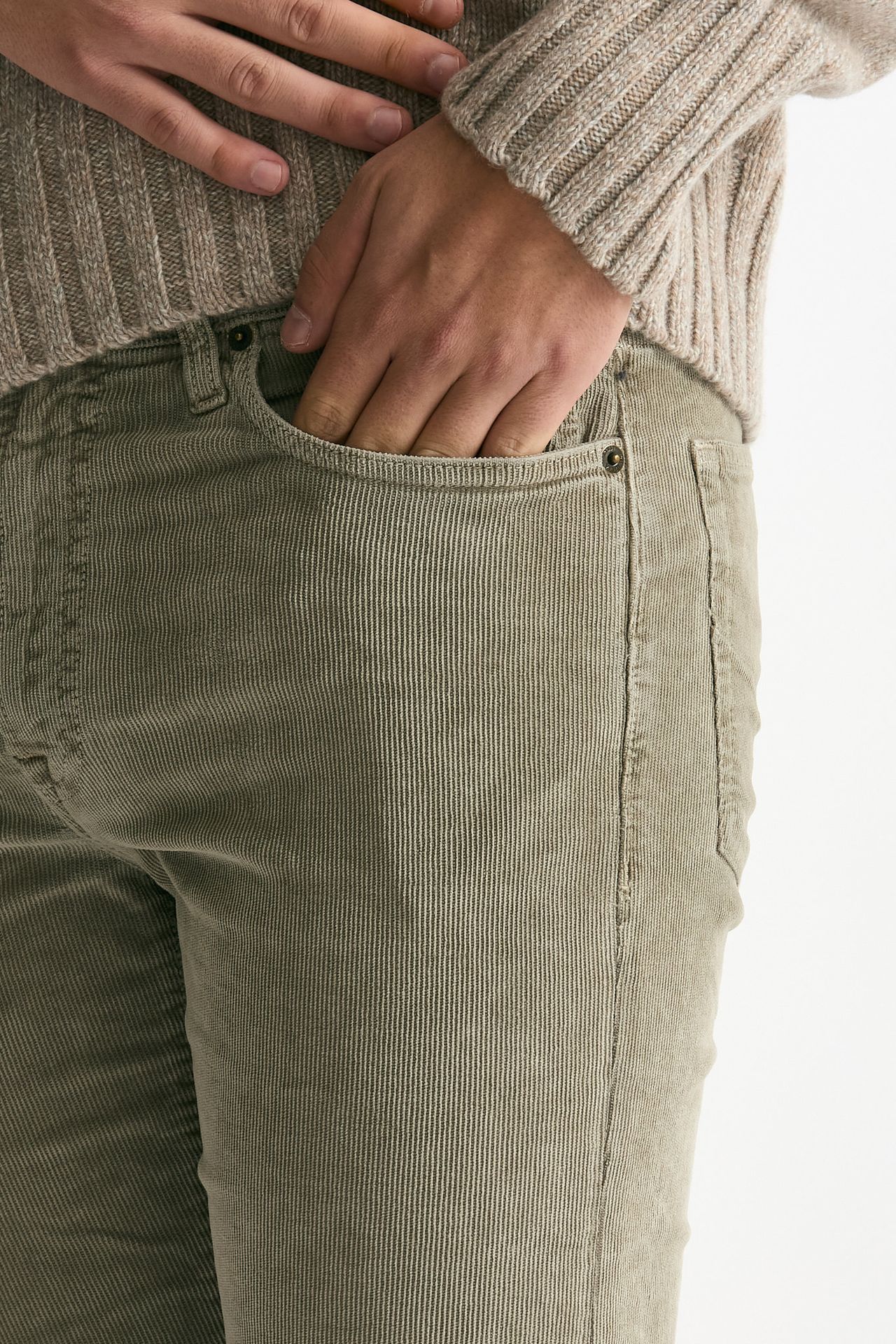 Jeans tortora stone washed uomo Siviglia - 5