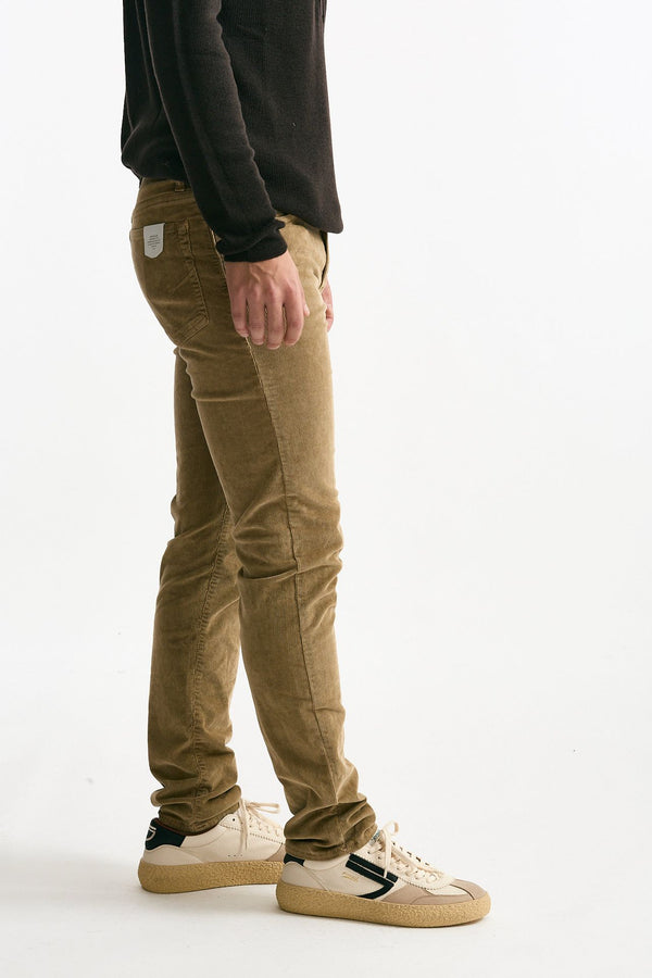 Jeans velluto stretch cammello uomo Siviglia