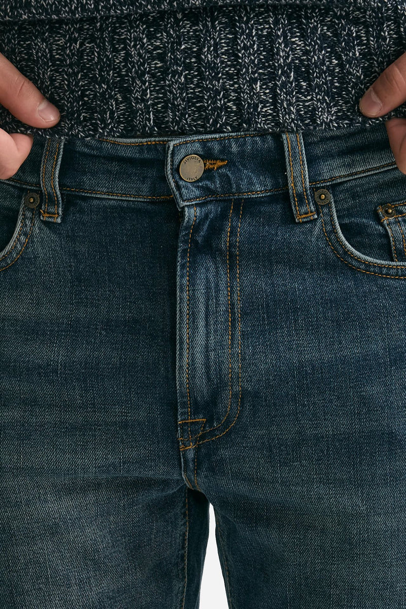 Jeans lavaggio medio stretch stone washed uomo Siviglia - 6