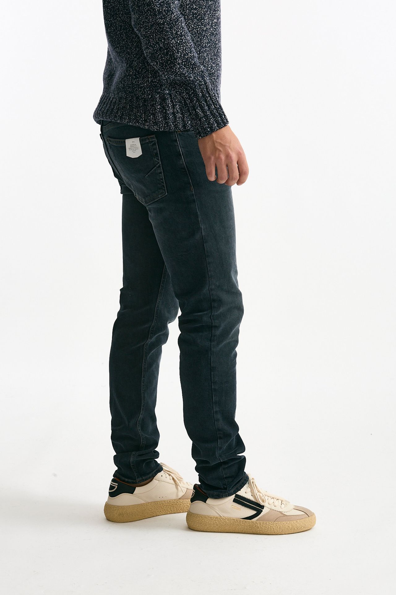 Jeans lavaggio scuro blu/black uomo Siviglia - 1